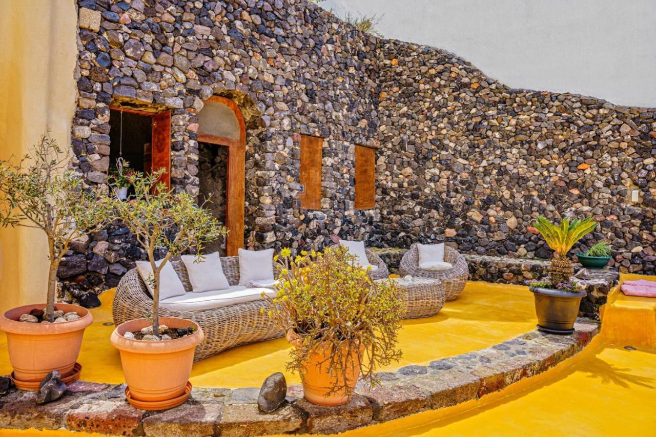 Sensyo Caves Daire Firostefani Dış mekan fotoğraf